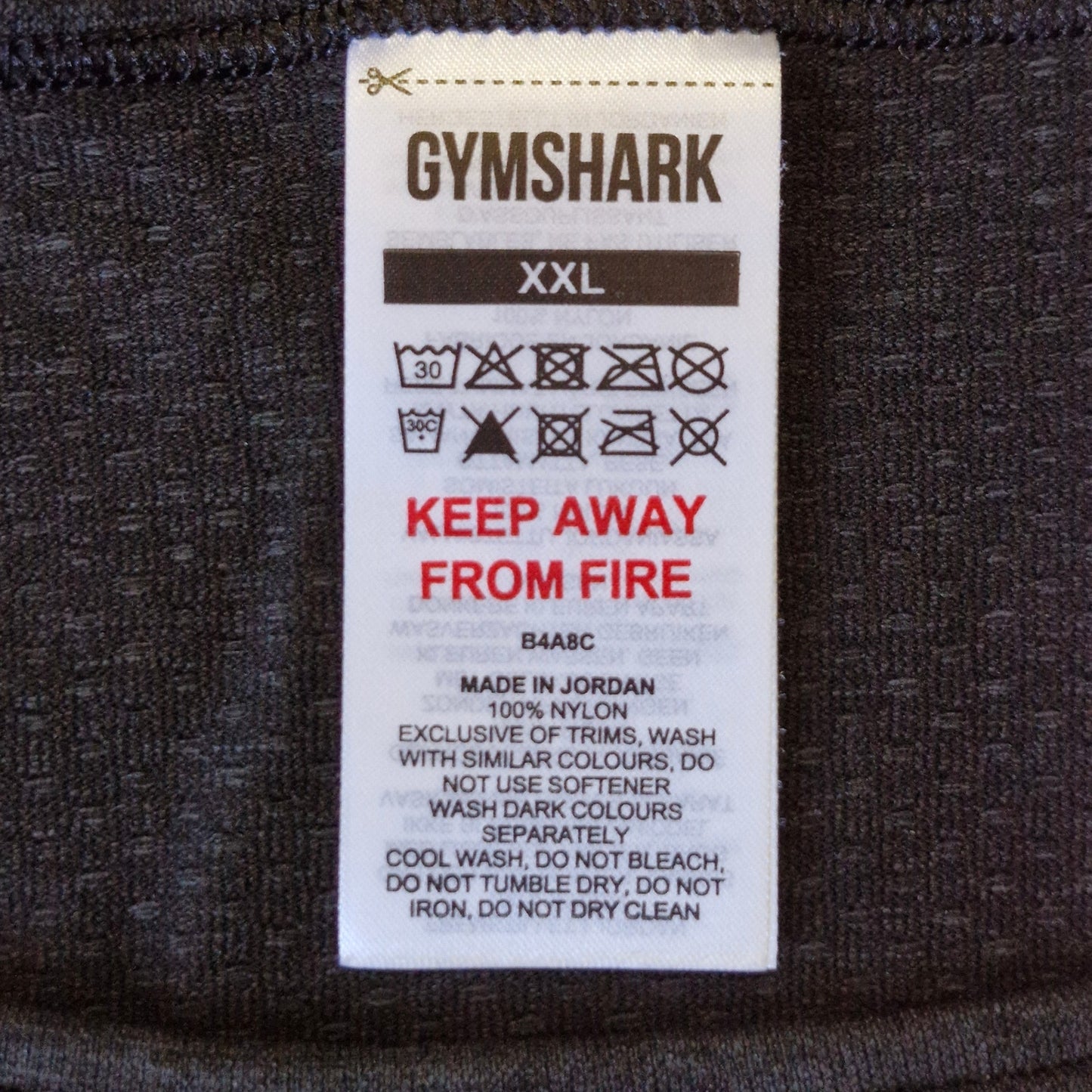 Gymshark Vital Light Long Sleeve Top Women XXL Blue