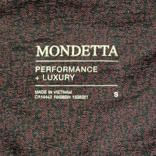 Mondetta High Rise Leggings Women’s Size Small Purple Black Workout Yoga Tight