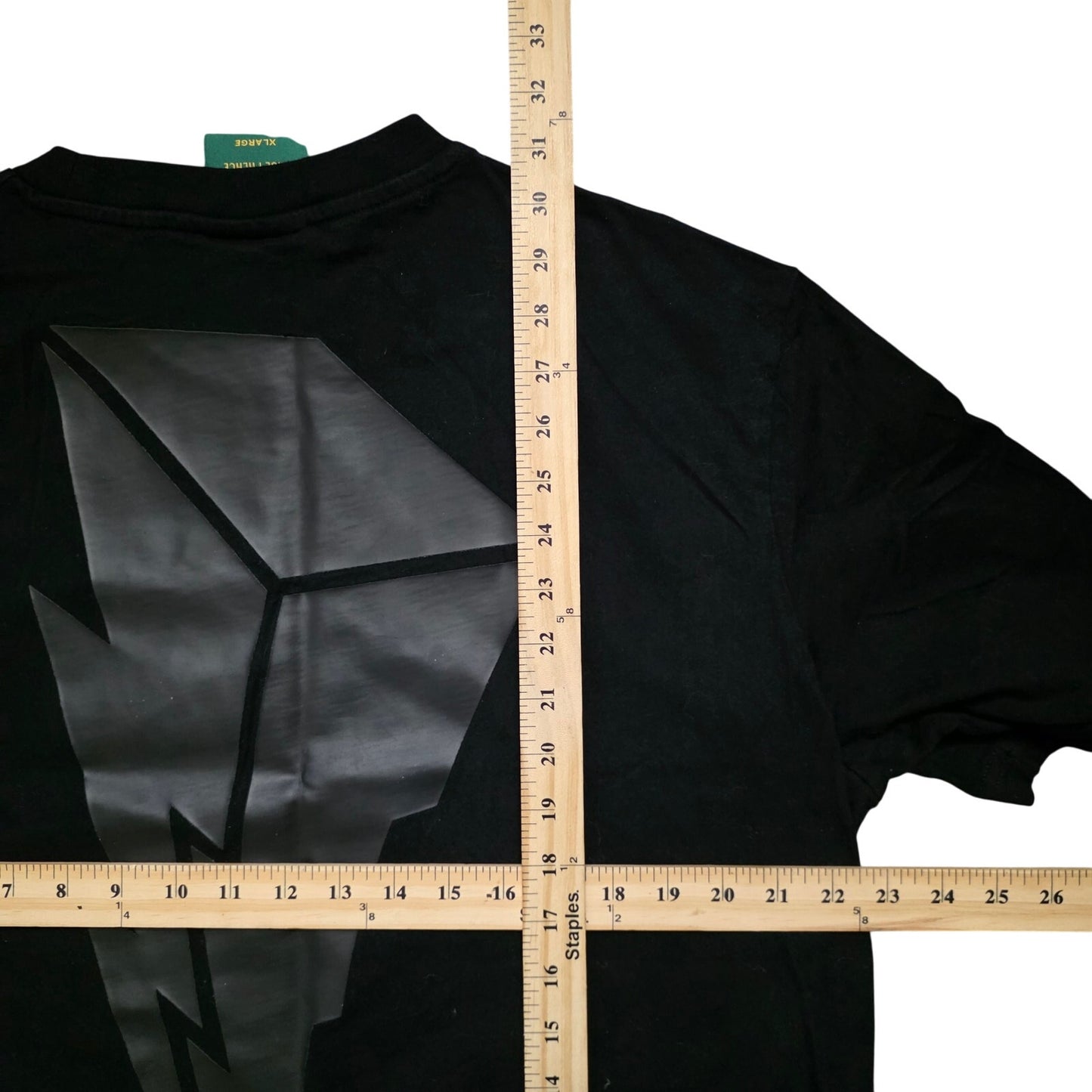 Power Rangers Black Ranger Tee Men’s XL Black Shoe Palace Exclusive Graphic