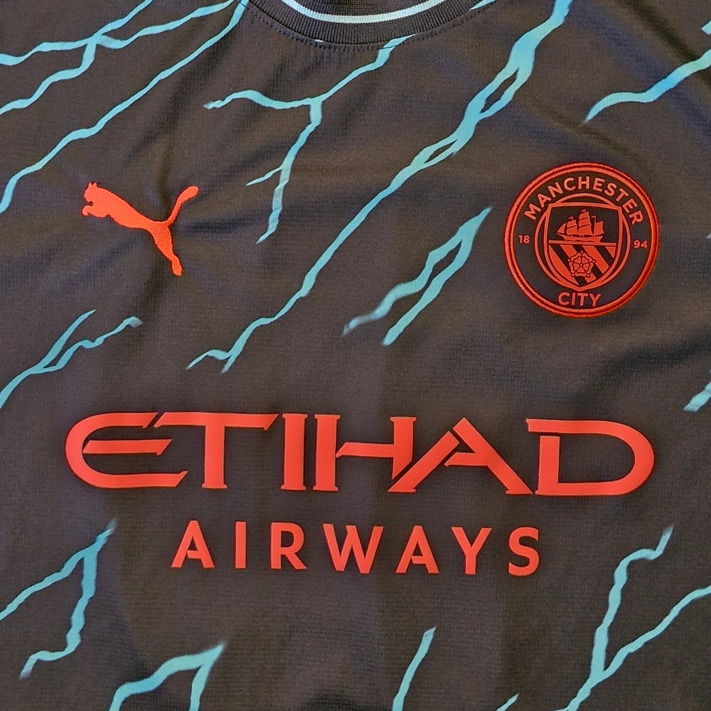 PUMA Manchester City J Alvarez Jersey Mens Large