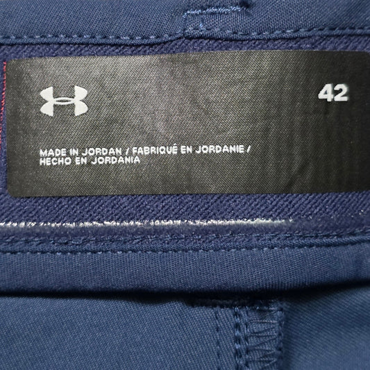 Under Armour Match Play Golf Shorts Men’s 42 Navy NWT