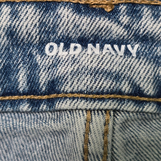Old Navy High-Waisted Flare Jeans Women’s Size 6 Blue Rita Wash Side Slit