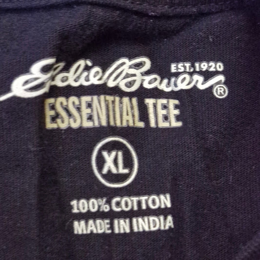 Eddie Bauer Shirt Men’s XL Blue Soft Casual Short Sleeve Top