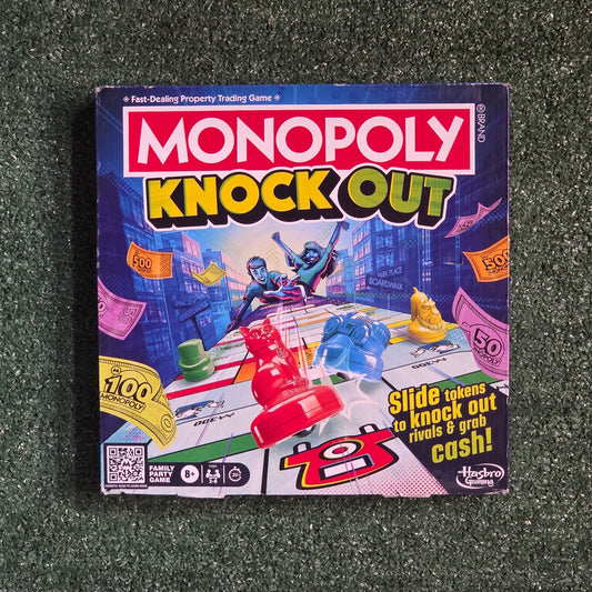 Hasbro Monopoly Knockout Family Party Game Brand New Sealed