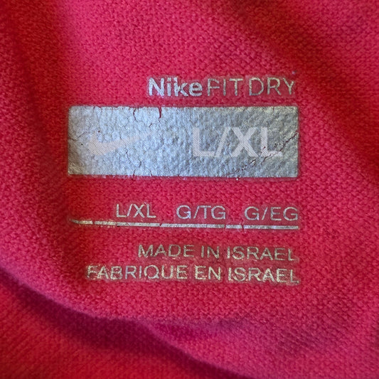 Nike Dri-FIT Tank Top Women’s L XL Pink Mesh Racerback Athletic