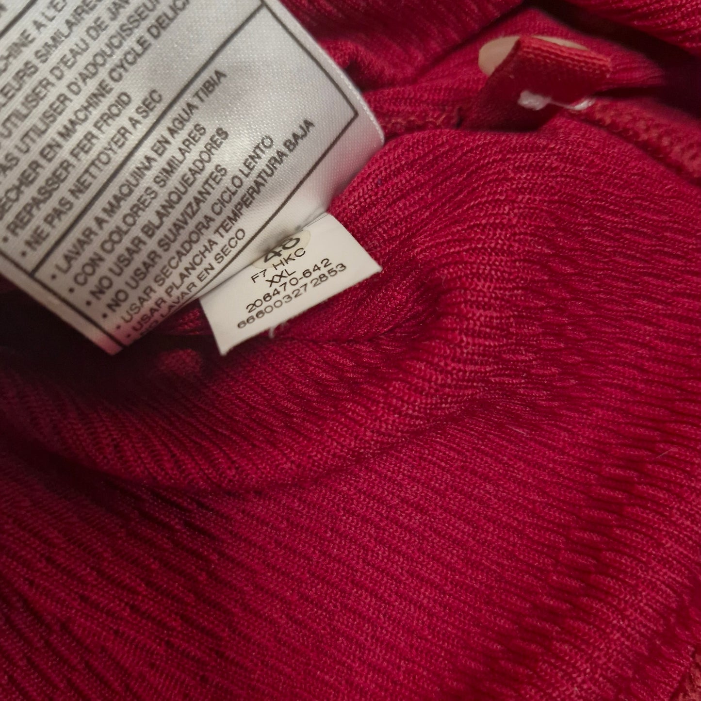 Nike Golf Burgundy Red Swoosh Logo Polo Shirt Men’s XXL