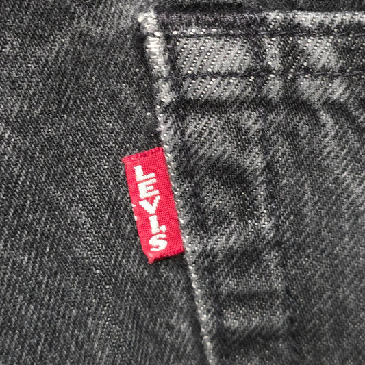 Levi’s 511 Slim Fit Flex Jeans Men’s 34x32 Black Denim Big E