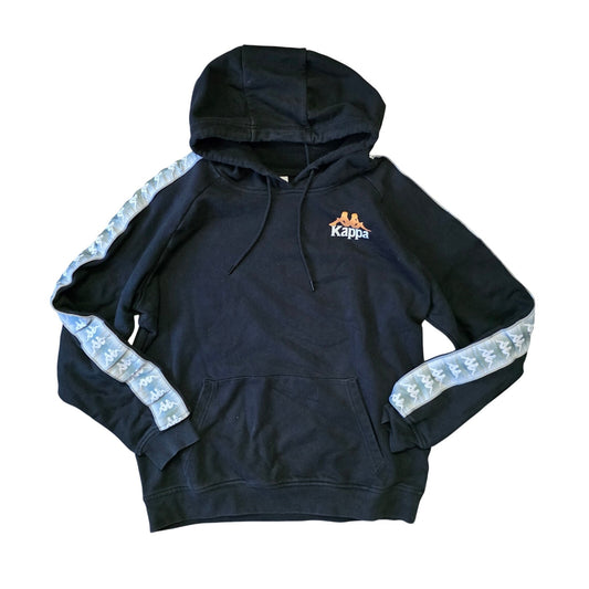 Kappa 222 Banda Solgo Pullover Hoodie Mens L Black
