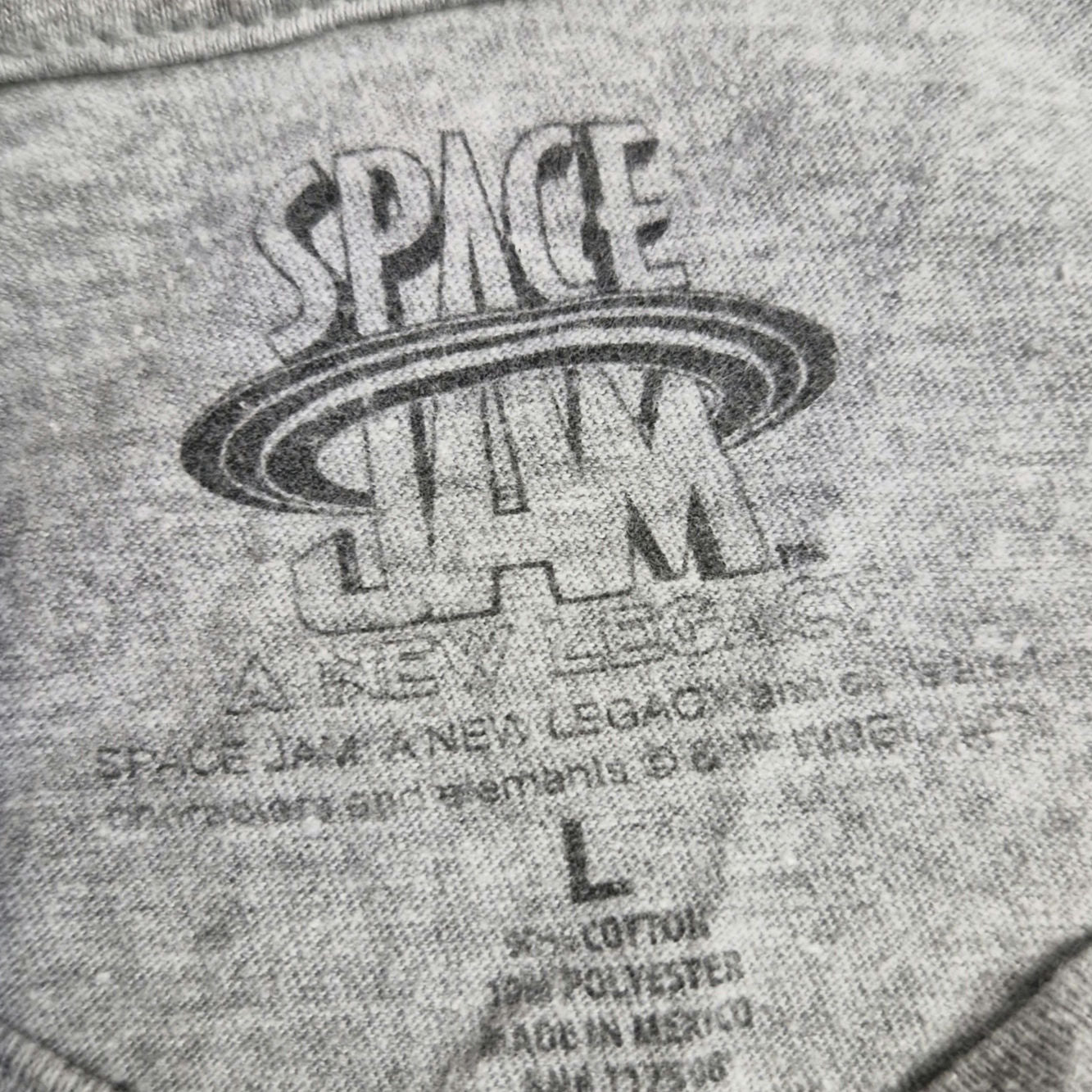 Space Jam Mens Large Shirt Tune Squad Large