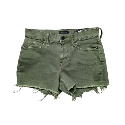 Banana Republic Mid Rise 3" Short Women XS Olive Green Denim