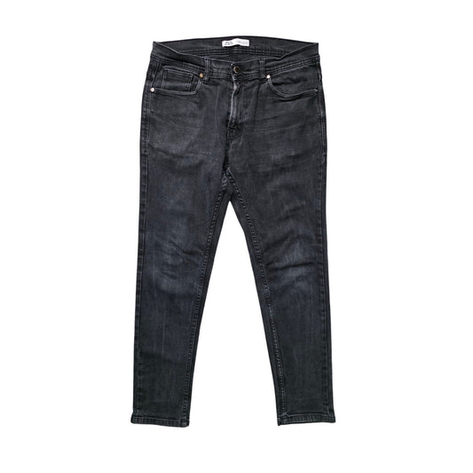 Zara Man Jeans Men’s 36 Black Denim Slim Fit