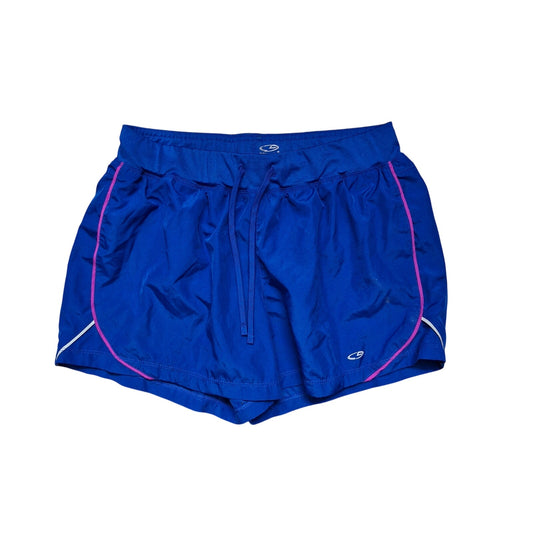 Champion Duo Dry Athletic Shorts Women’s Medium Blue Performance Running Gym