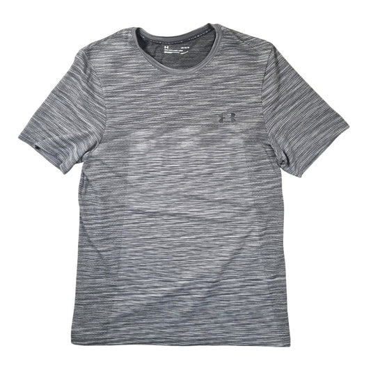 Under Armour Threadborne Fitted Heatgear Short Sleeve Athletic T Shirt Mens L