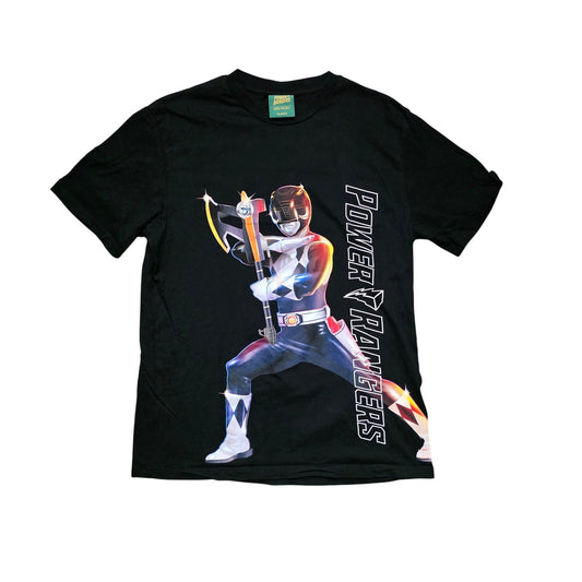 Power Rangers Black Ranger Tee Men’s XL Black Shoe Palace Exclusive Graphic