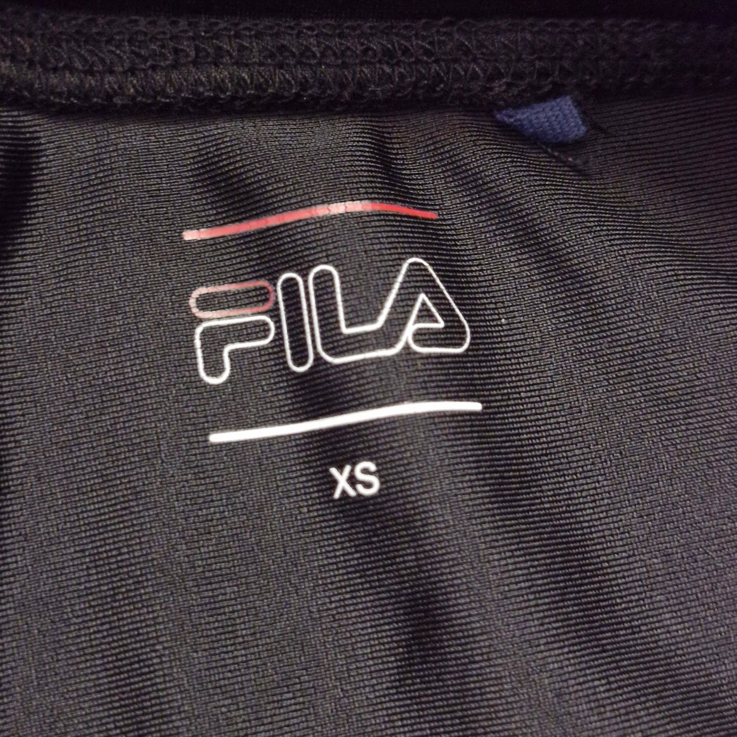 Women’s Fila Sport Black Gray Workout Leggings Size XS