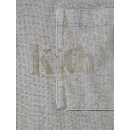 KITH Long Sleeve Pocket Logo T-Shirt Men’s M Cream