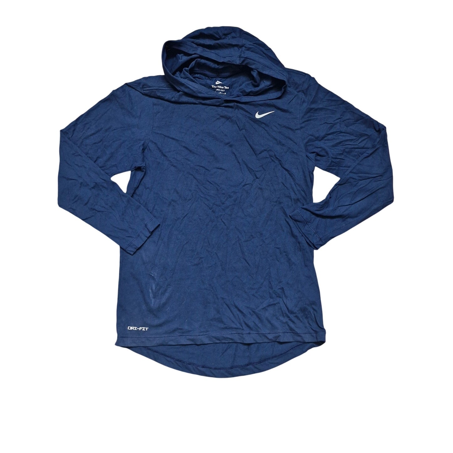 NIKE Dark Blue Training Lightweight Pullover Hoodie Men’s Size Medium