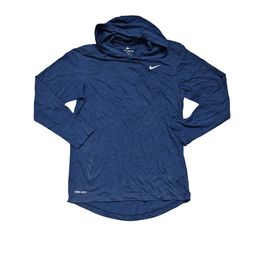 NIKE Dark Blue Training Lightweight Pullover Hoodie Men’s Size Medium