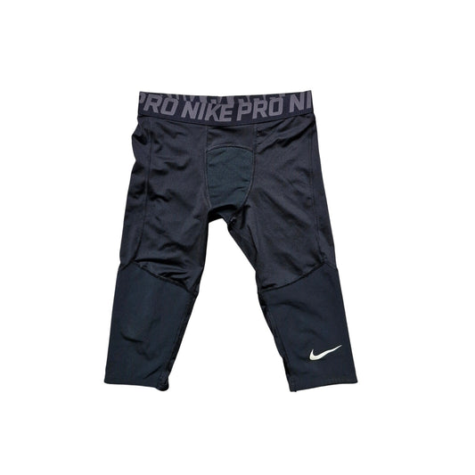 Nike Pro Dri-FIT Black Compression Training Leggings Youth Size Large