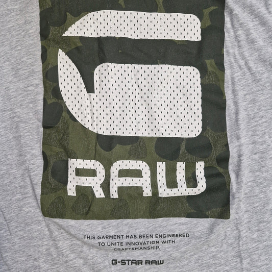 G-star RAW grey tee size medium