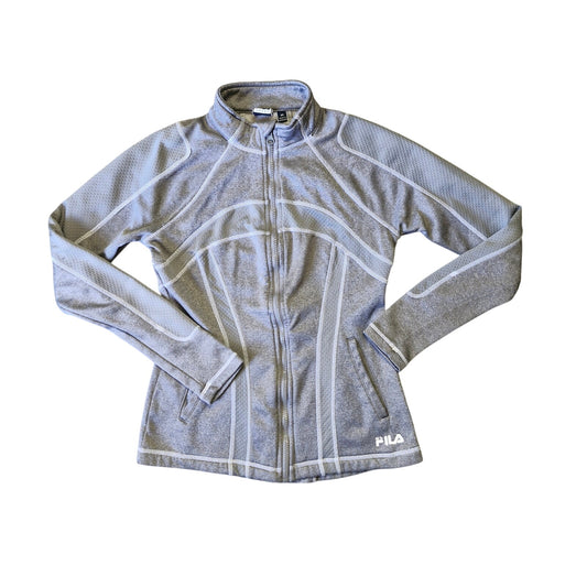 Fila Sport Performance Jacket Womens XS Lightweight Zip-Up Activewear Track Jacket
