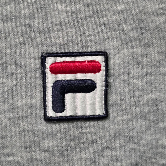 Fila Sweatshirt Men’s Medium Gray Long Sleeve Crew Neck Pullover