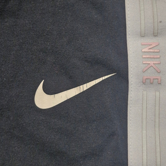 Nike Leggings Women’s Small Black Striped Gym Running Training Dri‑FIT