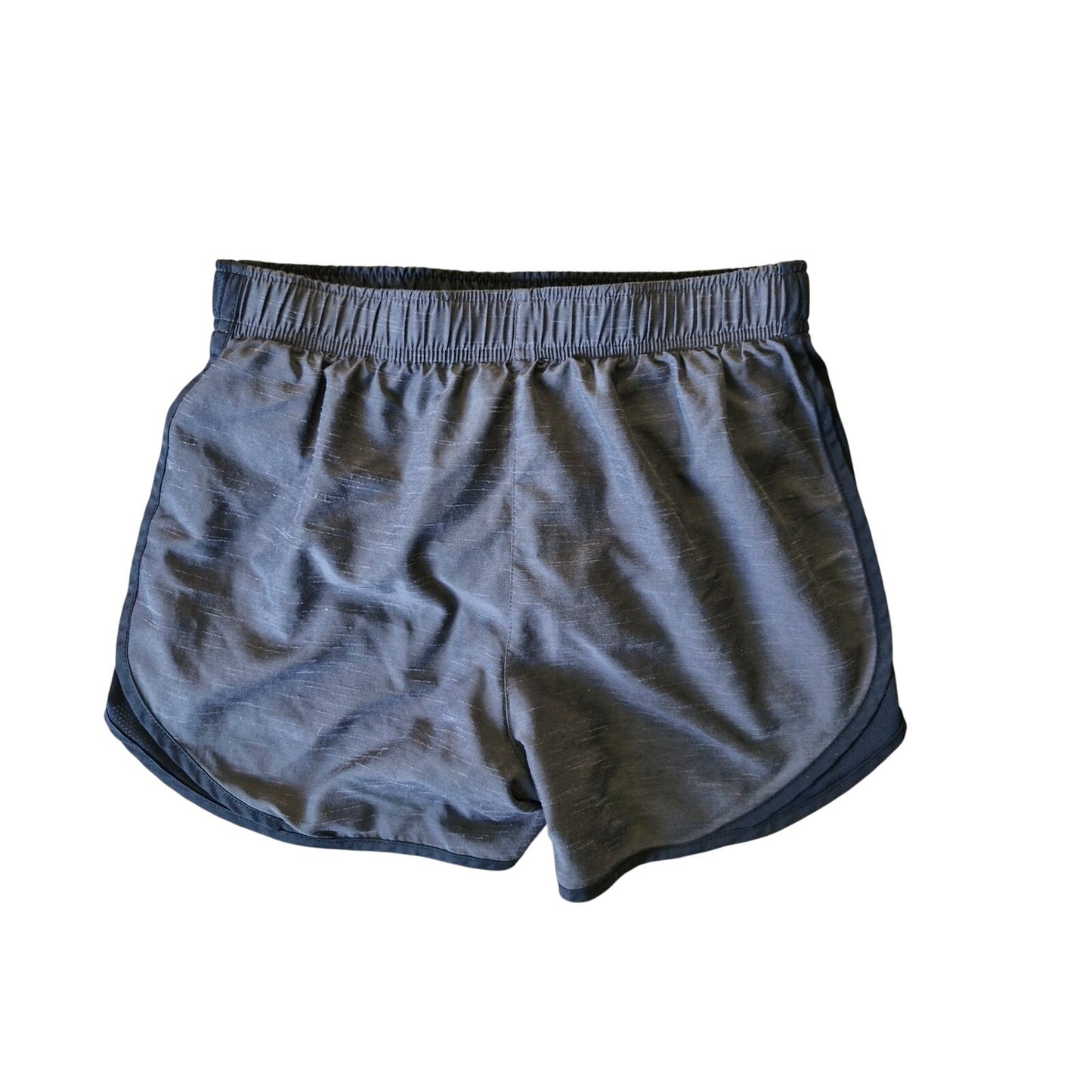 Nike Dri-Fit Running Shorts Women’s Size XS Heather Dark Gray with Black Trim