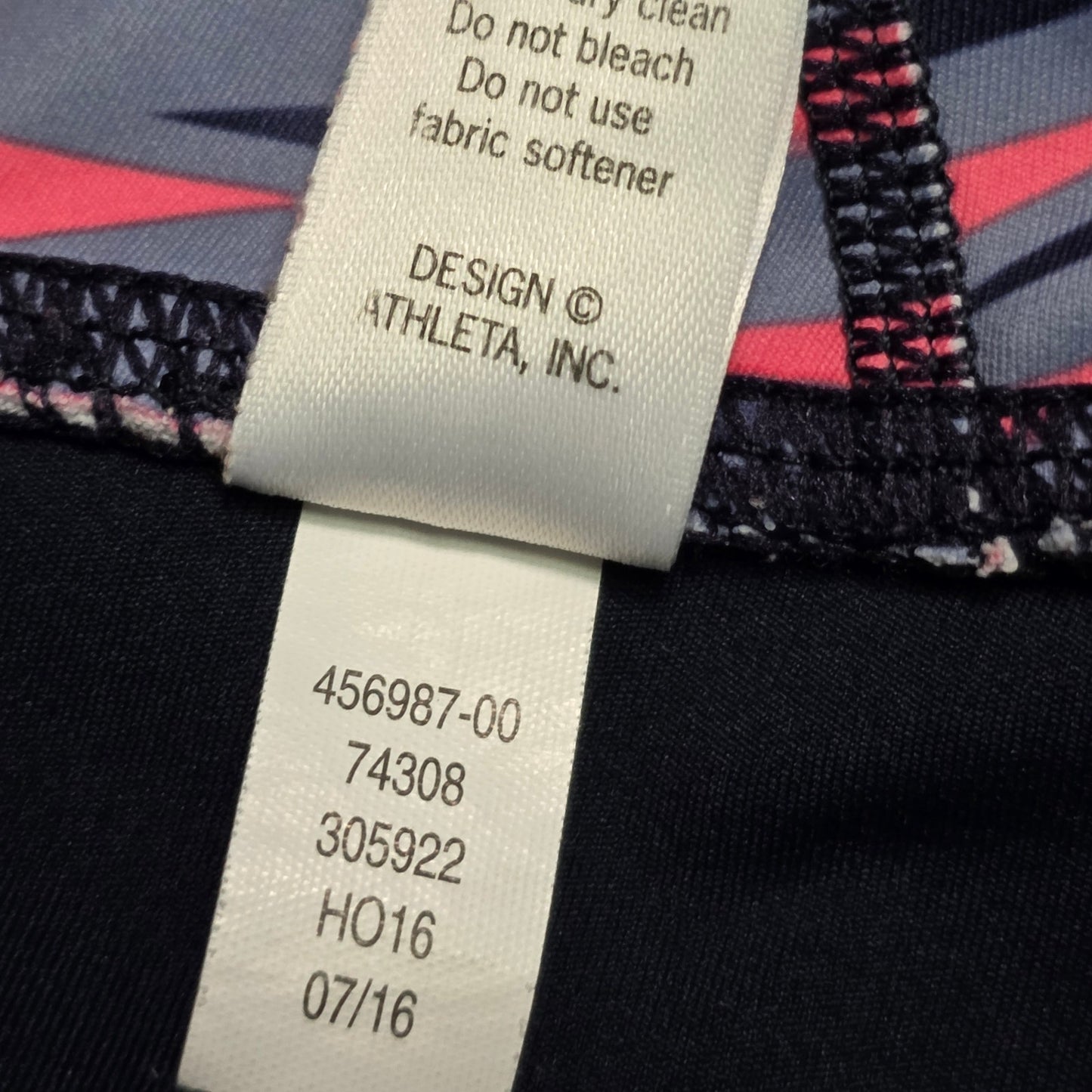 Athleta Electra Sonar 7/8 Tight Yoga Leggings Women S