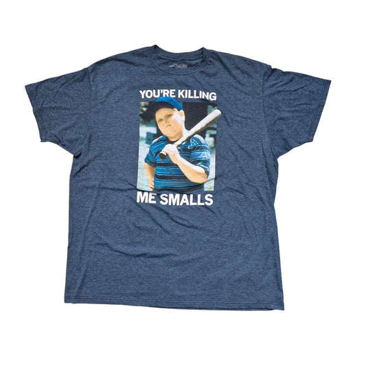 The Sandlot Movie T-Shirt “You’re Killing Me Smalls” Men’s Size 2XL Heather Blue