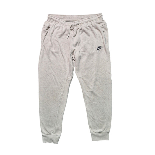 Nike Sweat Pants Men's Large Standard Fit Tapered Speckled Stretch Joggers DQ4665-250