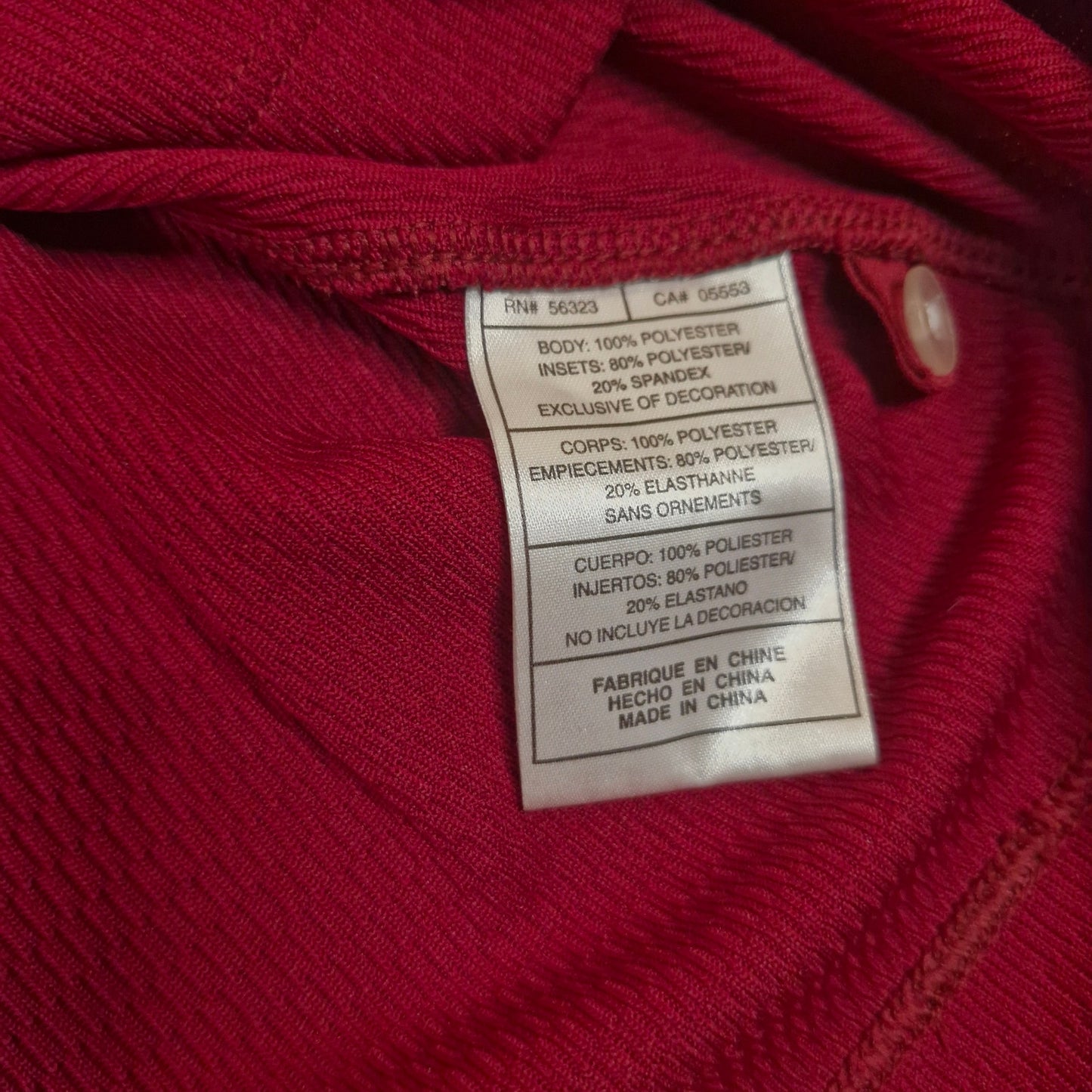Nike Golf Burgundy Red Swoosh Logo Polo Shirt Men’s XXL