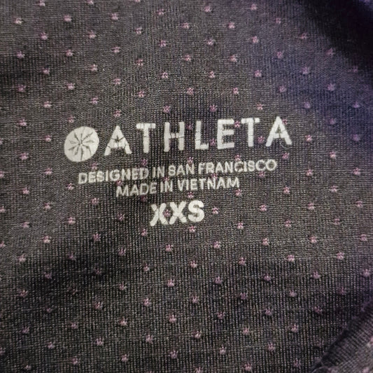 Athleta Pullover Hooded Sweatshirt Womens XXS Purple