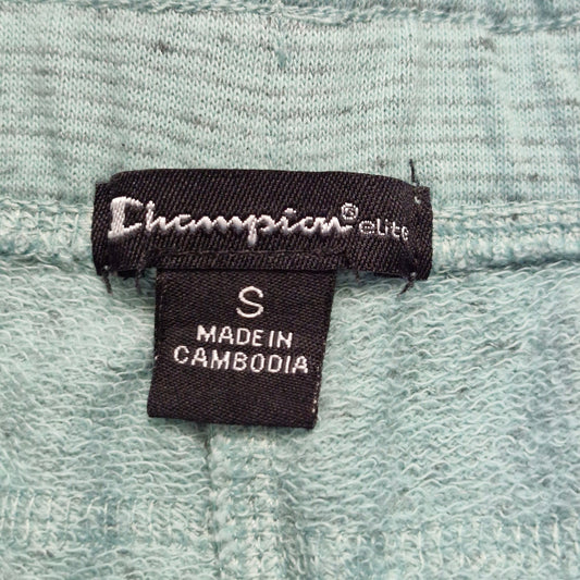 Champion Women's Aqua Track Sweatpants Size Small Twisted Rope Drawstring