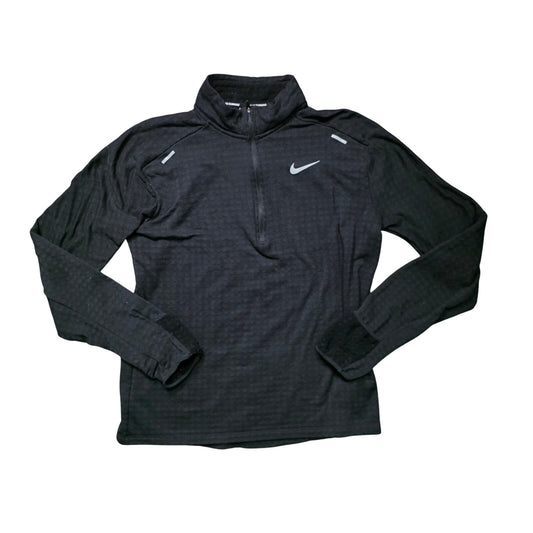 Nike Therma-FIT Repel Element Men’s M Black Quarter Zip Running Pullover