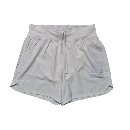 Under Armour Women’s Gray Speedpocket Athletic Shorts Small Run Workout Quick-Dry