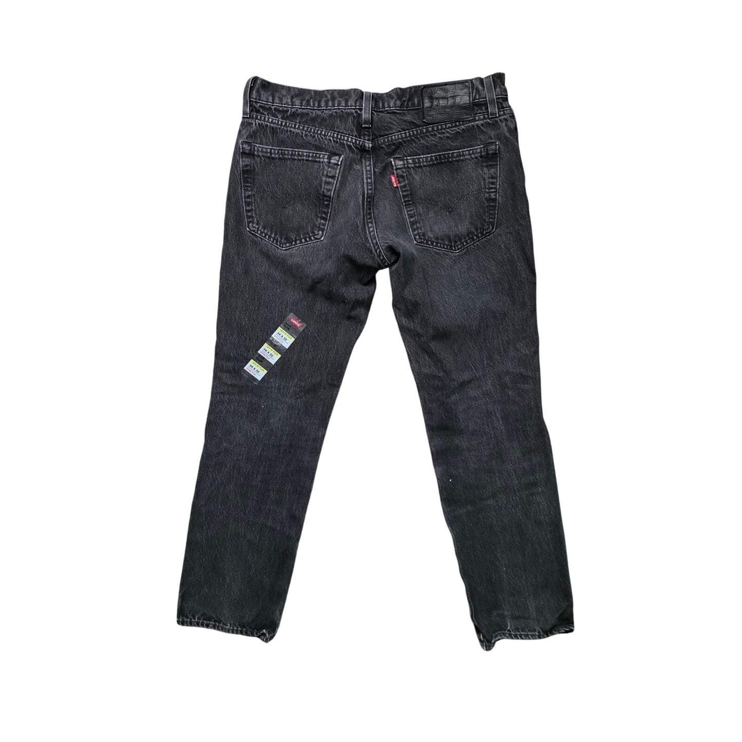 Levi’s 511 Slim Fit Flex Jeans Men’s 34x32 Black Denim Big E