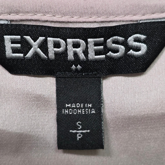 Express Women’s Pink Blouse Small Lightweight Dressy Top