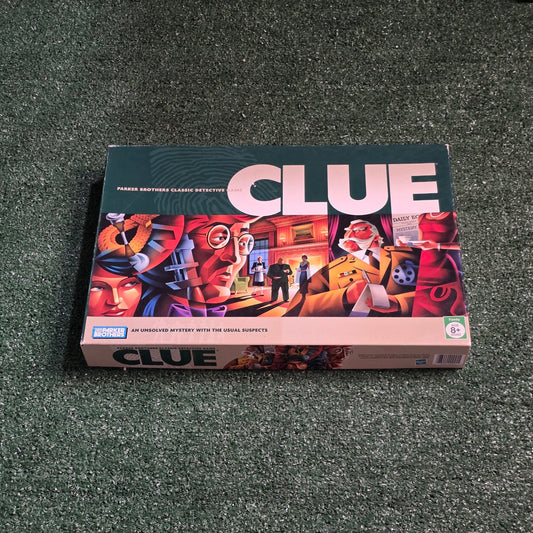 Clue Parker Brothers Classic Detective Board Game 2005 Mystery Complete