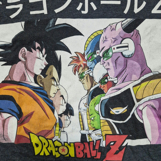 Dragon Ball Z T-Shirt Men’s Medium Charcoal Gray Crew Neck