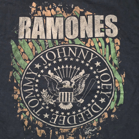 Ramones 1234 Graphic T-Shirt Men M Black Punk Rock Band Tee