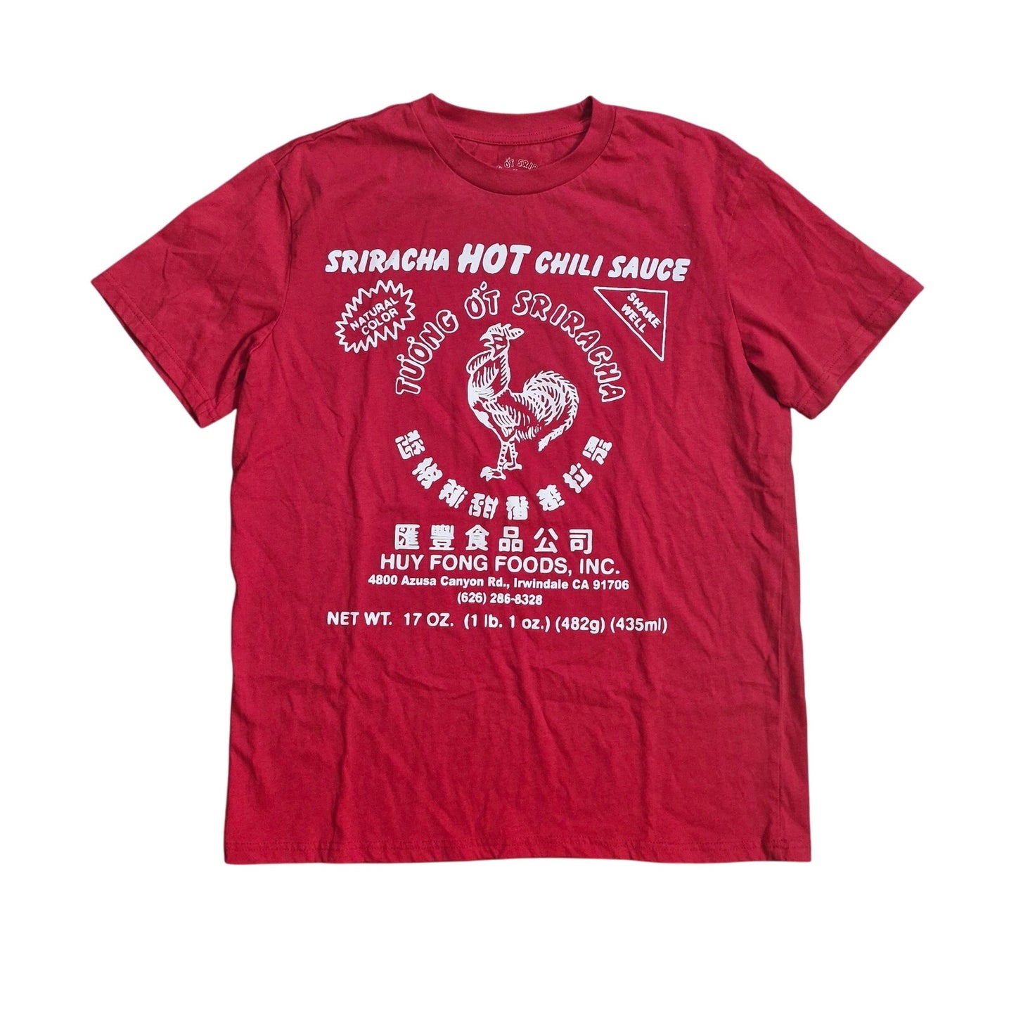 Sriracha Huy Fong Red Medium tee