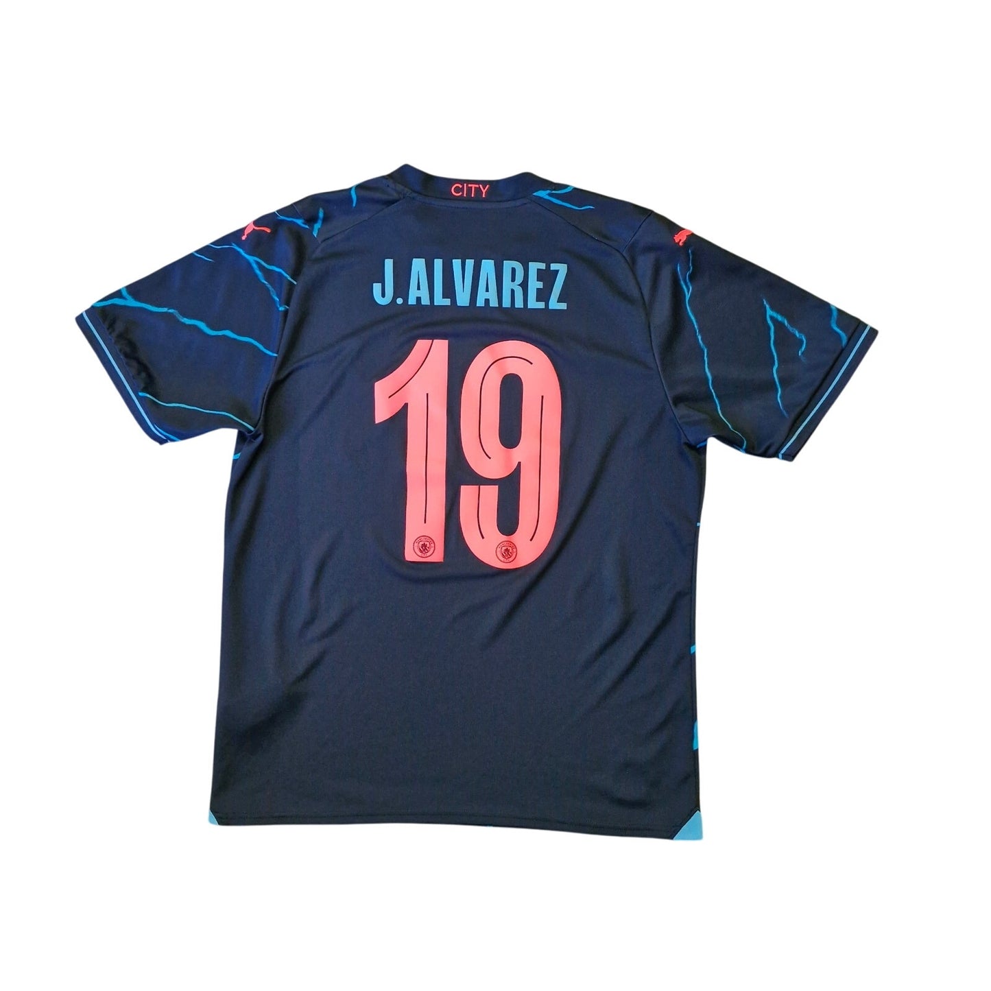 PUMA Manchester City J Alvarez Jersey Mens Large