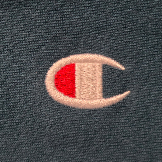 Champion Reverse Weave Hoodie Men S Turquoise Blue Y2K