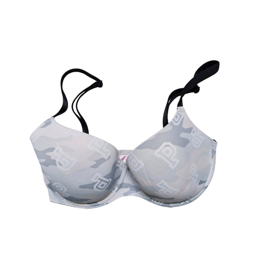 Victoria’s Secret PINK Logo Bra Women’s Gray 32DD Everyday Comfort