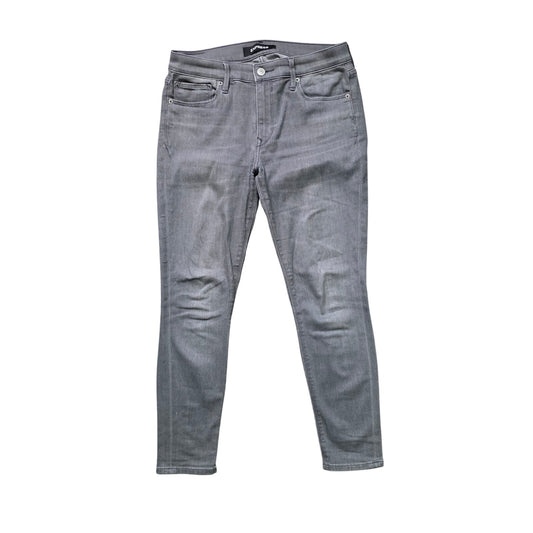 Express Mid Rise Legging Jeans Women’s 10S Gray Stretch Denim