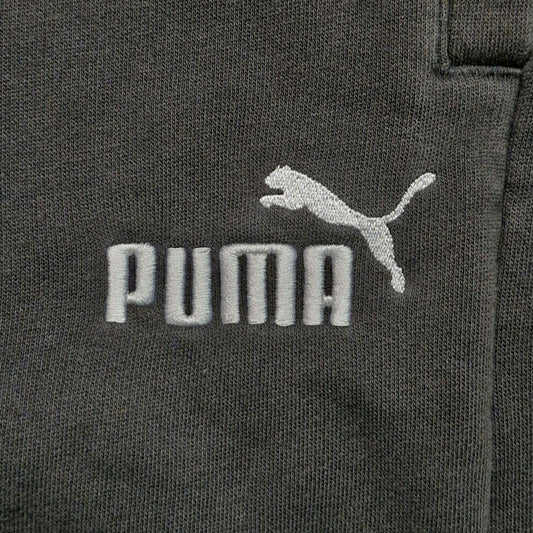 Puma Jogger Sweatpants Men’s Small Black Tapered Fit Athleisure Normcore
