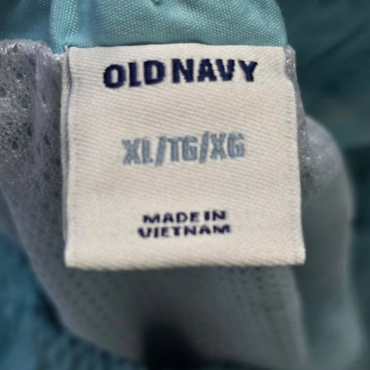 Old Navy Athletic Shorts Men’s XL Cyan 100 Polyester