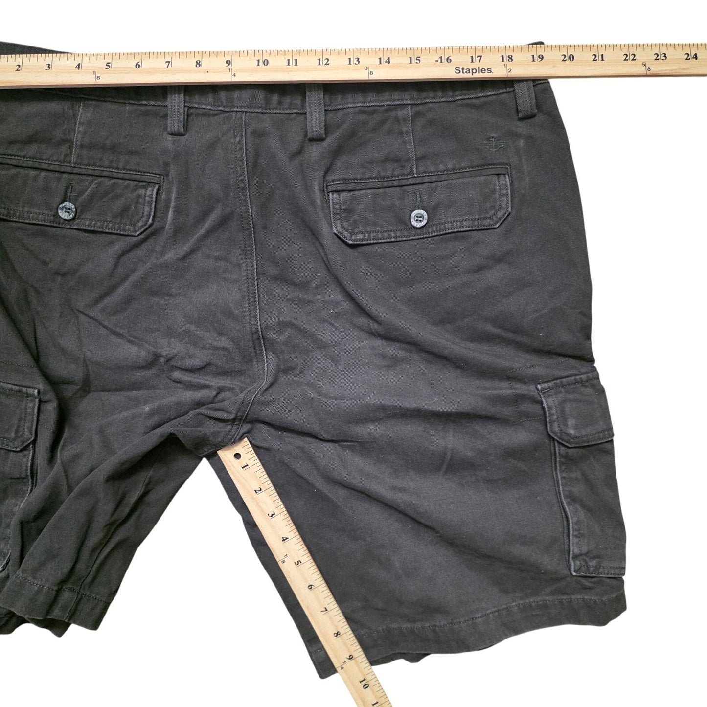 Dockers Cargo Shorts Men’s 40 Gray Smart 360 Flex Golf Performance