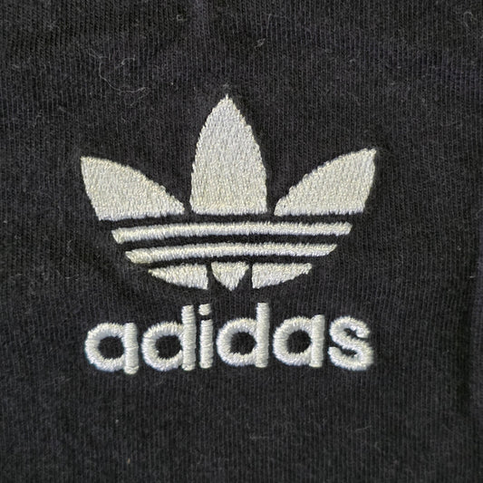 Adidas 3-Stripes T-Shirt Men’s L Black Cotton Athletic Tee